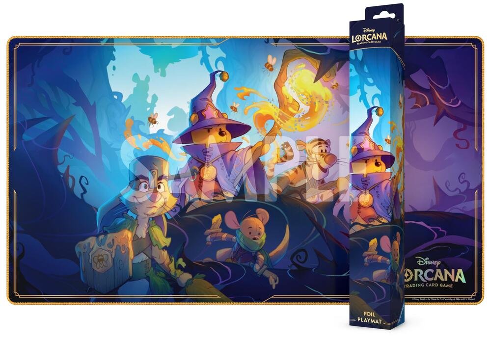 Lorcana Disney Parks Exclusive Winnie The Pooh Foil Mat Hunny