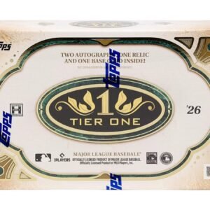 2026 Topps Tier One Baseball MLB Factory Sealed Hobby Box