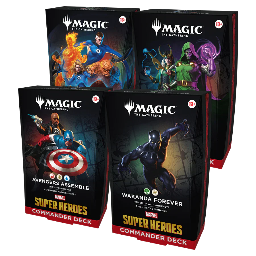 Marvel Super Heroes Commander Deck Case - Commander: Marvel Super Heroes