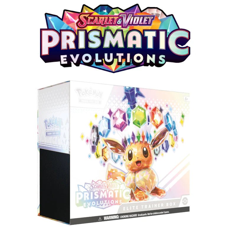 Pokemon TCG: Scarlet & Violet Prismatic Evolution Elite Trainer Box