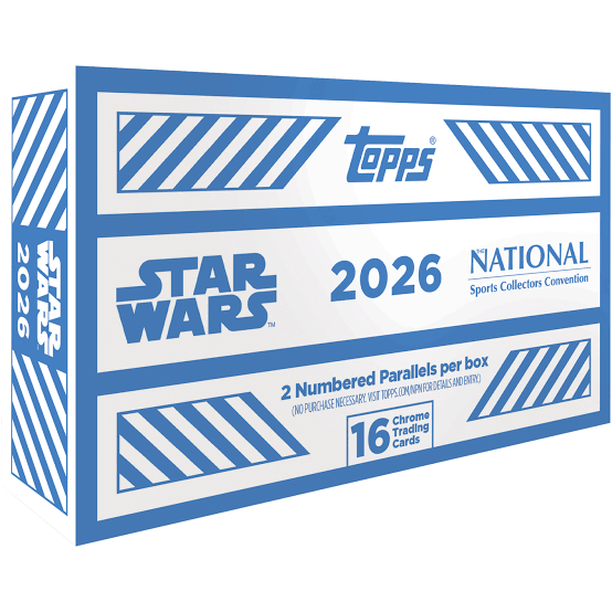 2026 Topps STAR WARS NSCC Collection Box National